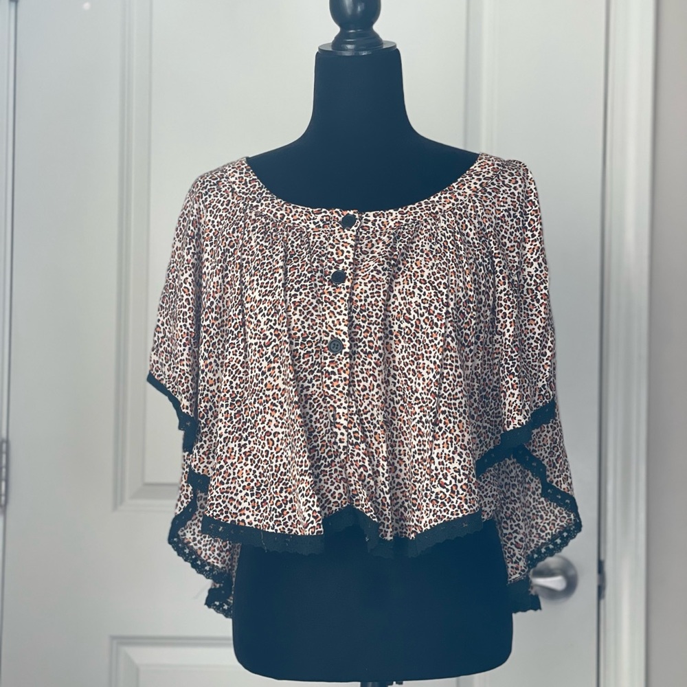 Animal printed blouse